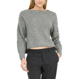 Maglione  donna in lana con strass