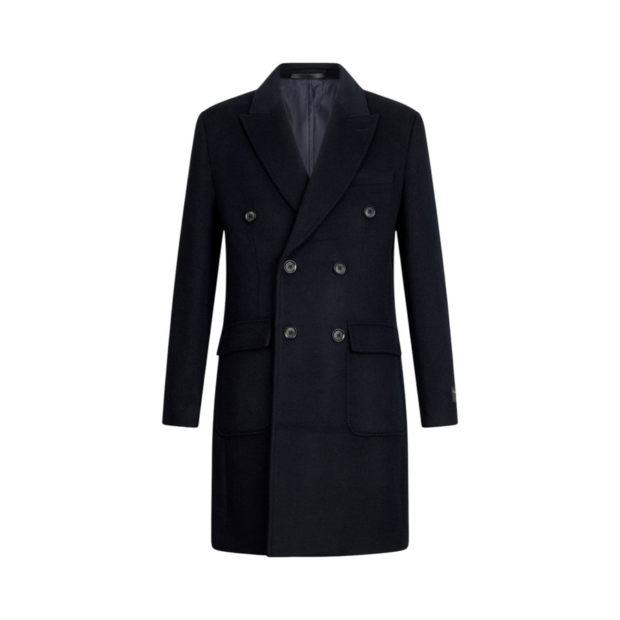 Cappotto uomo doppiopetto in lana e cashmere