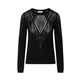 Maglia donna con cut-out