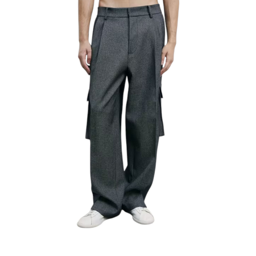 Pantaloni uomo sartoriali (IM)PERFECTION stile cargo