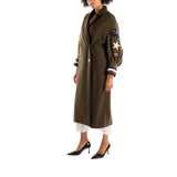Cappotto donna forest green