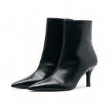 Tronchetti donna Minimal Shape in pelle