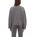 Maglia donna intarsio goffrato