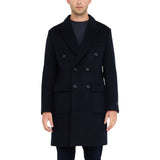 Cappotto uomo doppiopetto in lana e cashmere