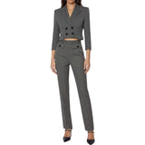 Pantaloni donna in fresco lana