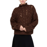 Dolcevita donna con pietre gioiello