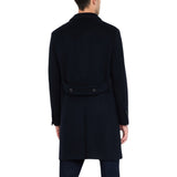 Cappotto uomo doppiopetto in lana e cashmere