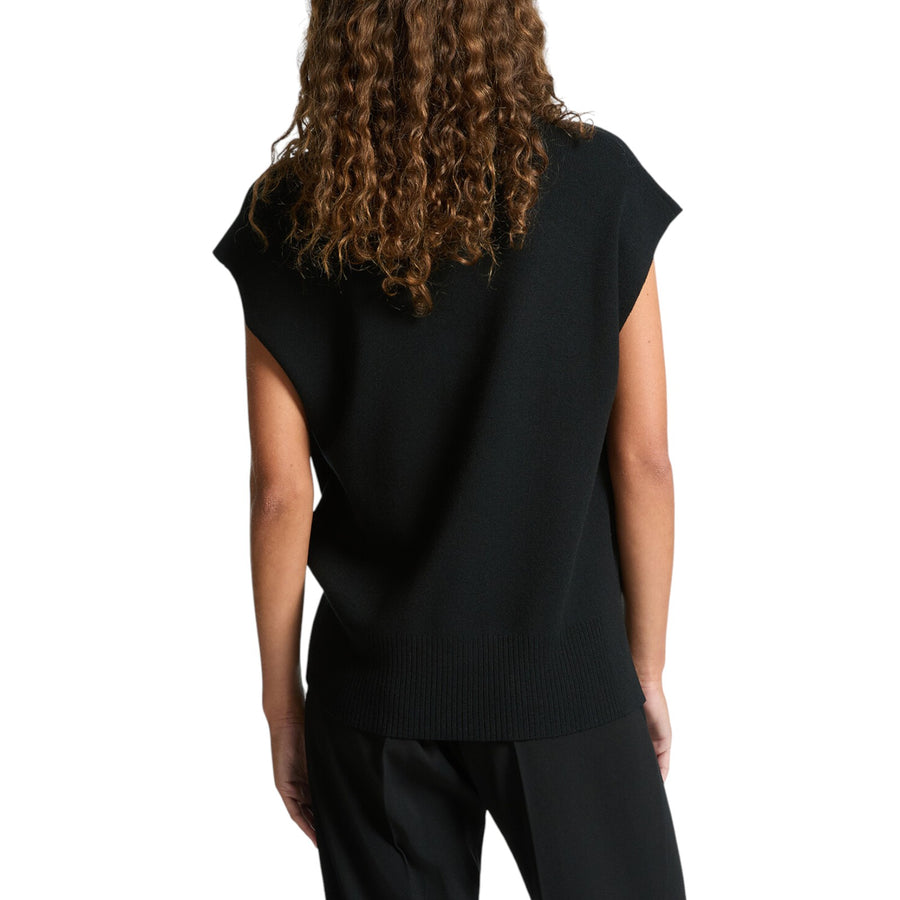 Gilet donna scollato a V