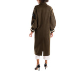 Cappotto donna forest green