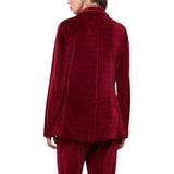 Blazer donna doppiopetto in velluto