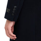 Cappotto uomo doppiopetto in lana e cashmere