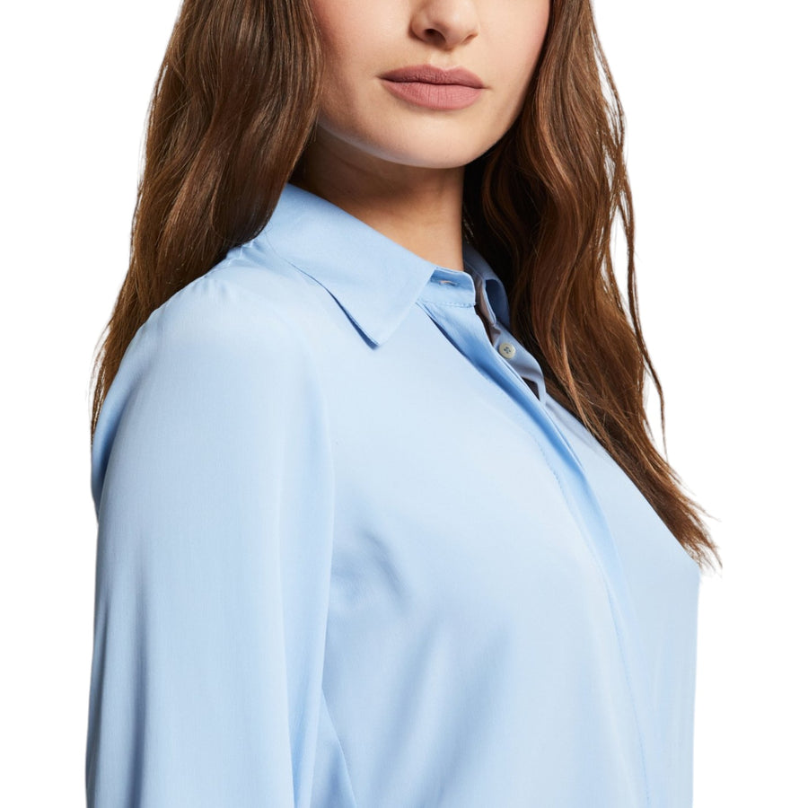 Camicia donna in misto seta