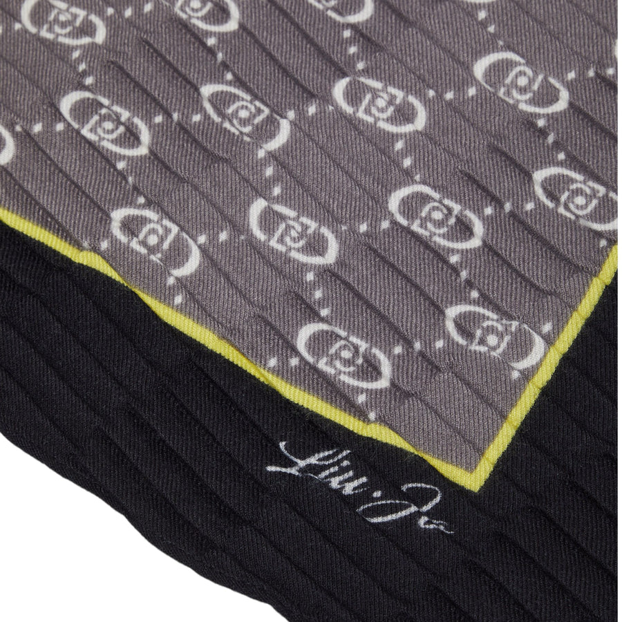 Foulard donna monogram plissé