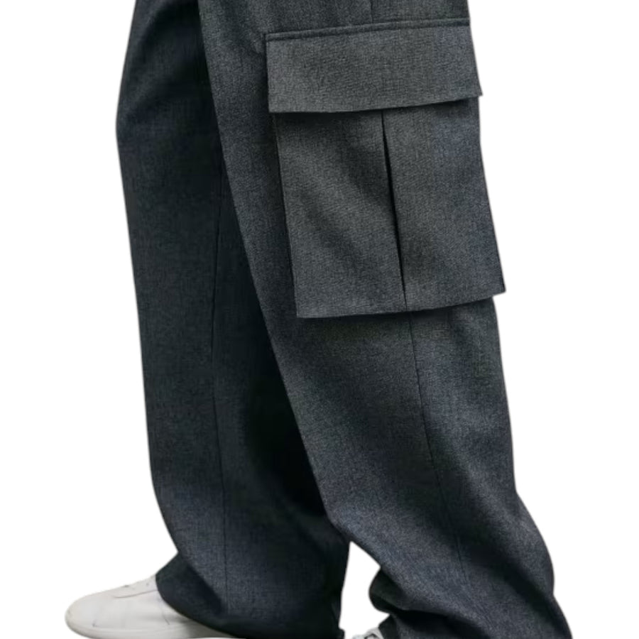 Pantaloni uomo sartoriali (IM)PERFECTION stile cargo