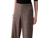 Pantalone donna lungo in principe di galles