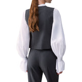 Gilet donna in flanella
