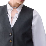 Gilet donna in flanella