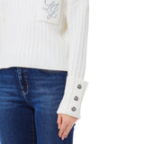 Maglia donna con bottoni