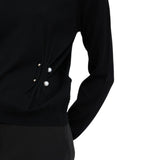 Maglia donna in lana con perle