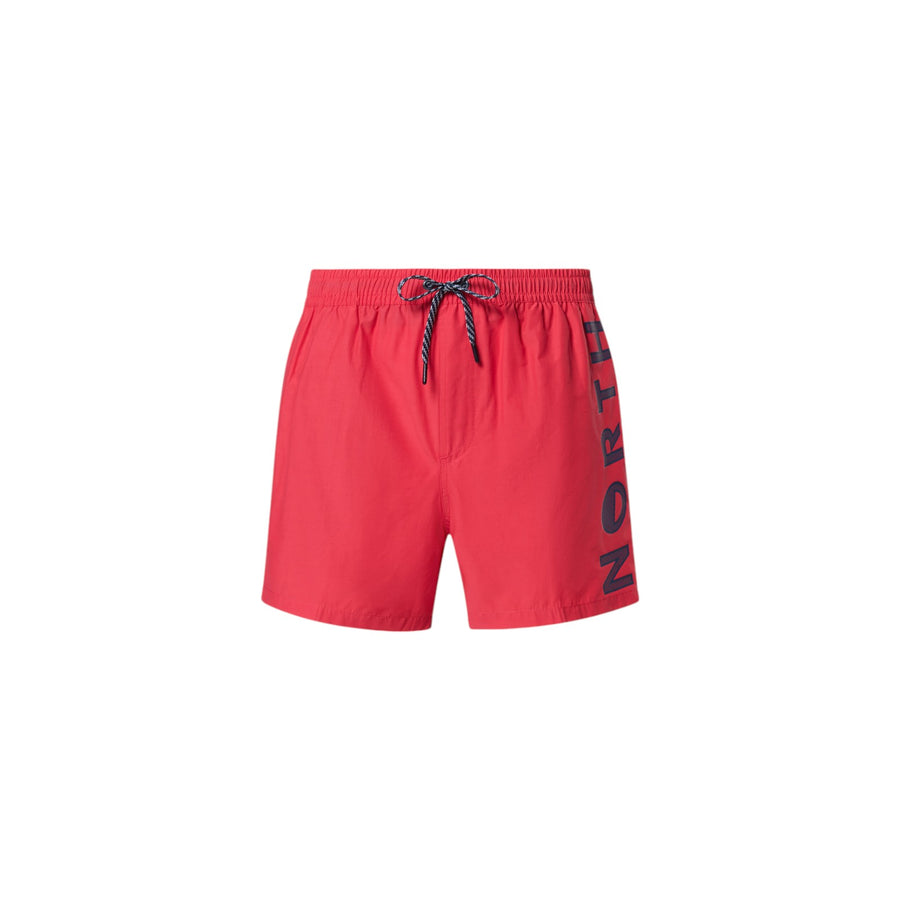 Boxer mare uomo con stampa verticale