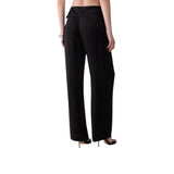 Pantaloni donna con dettaglio lingerie