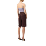 Bermuda donna in fresco lana