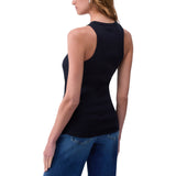 Top donna con mini logo