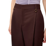 Bermuda donna in fresco lana