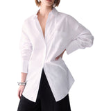 Camicia donna in popeline