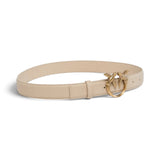 Cintura Donna Love Birds in pelle 3cm