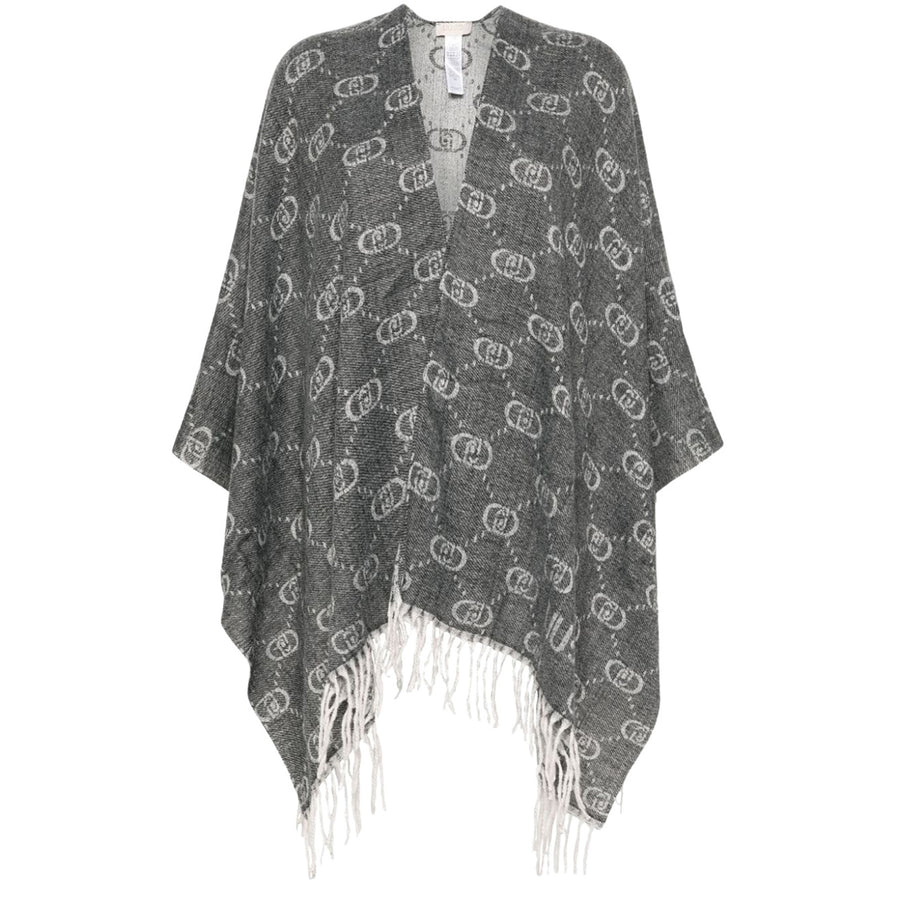 Poncho donna logo Monogram