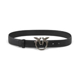 Cintura Donna Love Birds in pelle 3cm