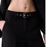 Pantaloni donna wide-leg con cintura