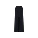 Pantaloni donna wide-leg con cintura