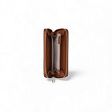 Portafoglio donna grande zip around con logo