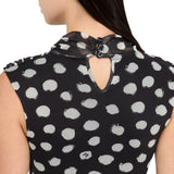 Abito donna corto a pois