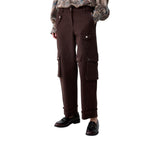 Pantaloni donna worker con tasche