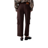 Pantaloni donna worker con tasche
