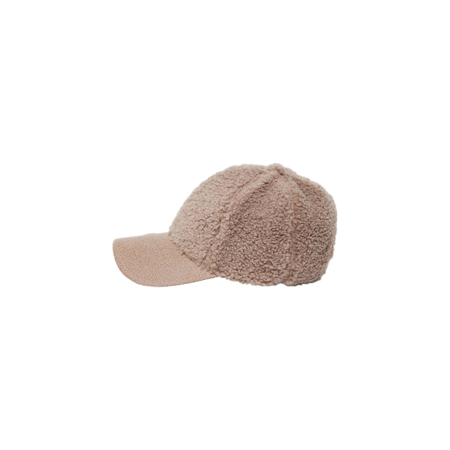 Cappello donna da baseball in teddy