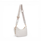 Borsa donna hobo piccola con portamonete