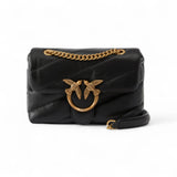 Borsa a tracolla piccola Baby Love Bag Puff in nappa trapuntata