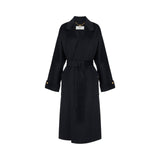 Cappotto donna in panno di misto lana double