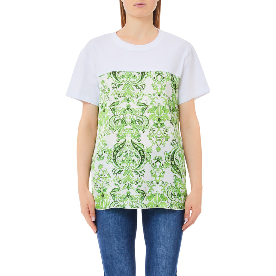 T-shirt donna stampa foulard