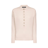 Maglia donna con colletto e bottoni