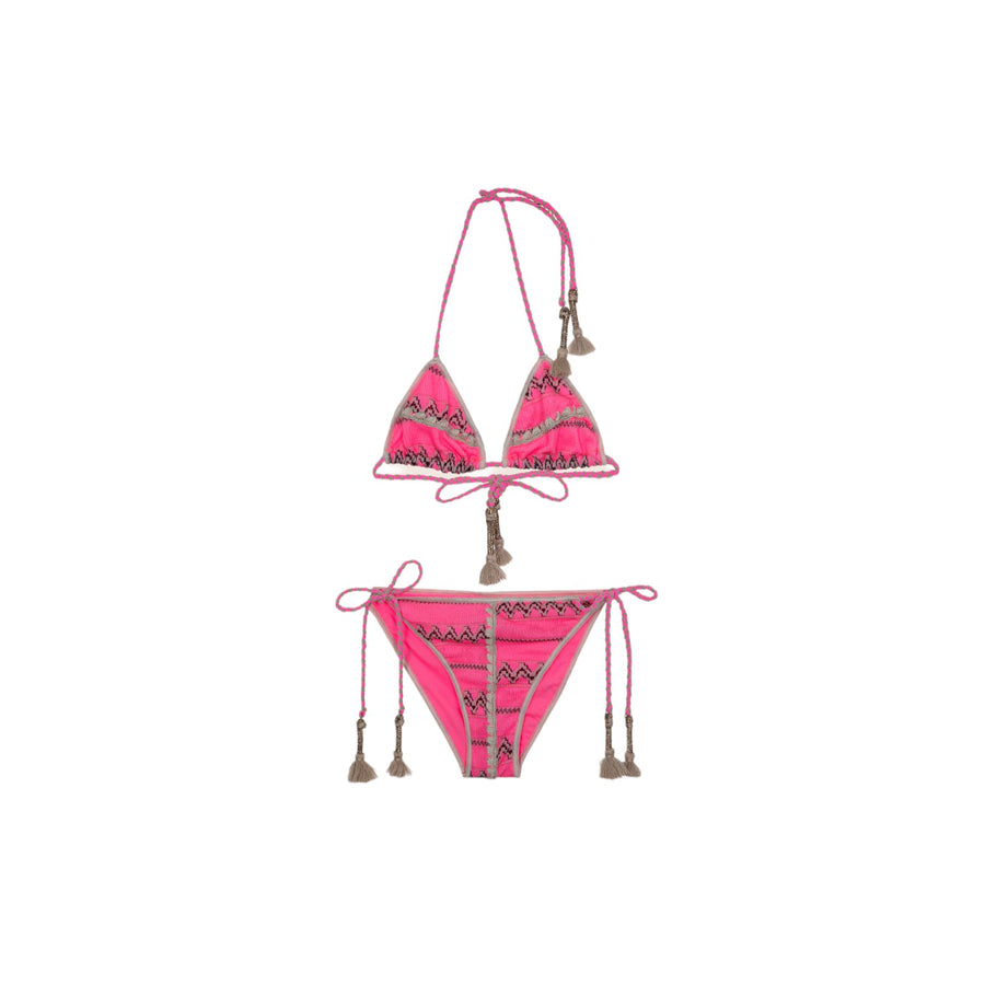 Bikini triangolo e slip laccetto regolabile ethos bimba