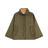 Giacca donna reversibile in tela antigoccia