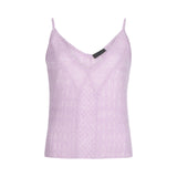 Top donna in lana e alpaca