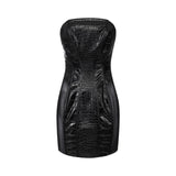 Abito donna con texture stampa cocco