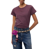 T-shirt donna con logo Love Birds