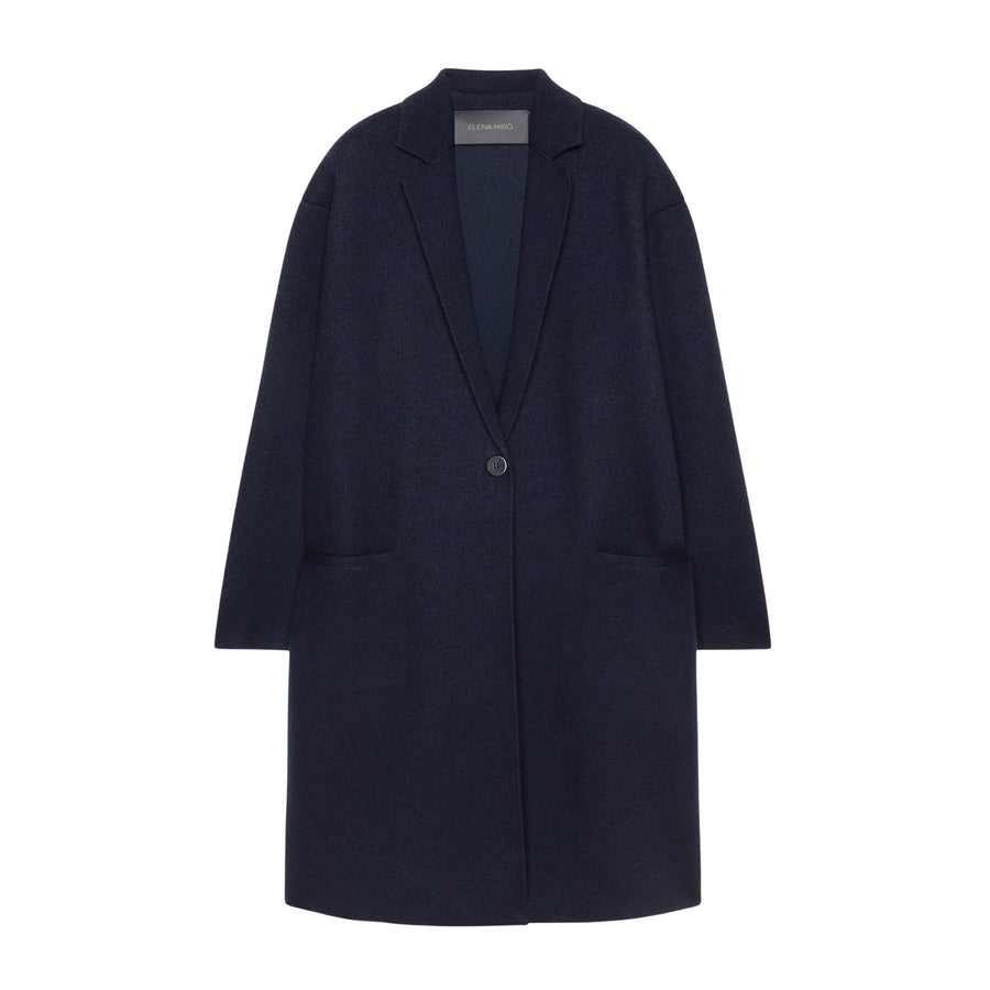 Cappotto donna in lana double